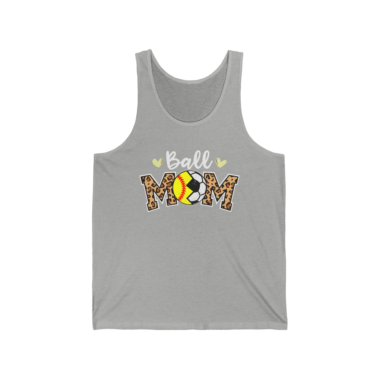 Ball Mom Unisex Jersey Tank - Soft, Stylish Apparel for Sporty Moms