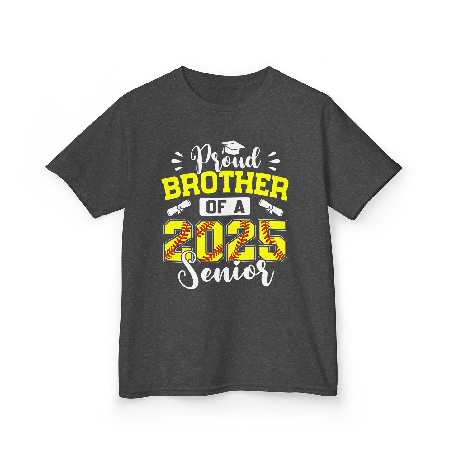 Proud Brother Tee, Kids Graduation Shirt, Senior 2025 T-Shirt, Brother Gift, Family Celebration Top