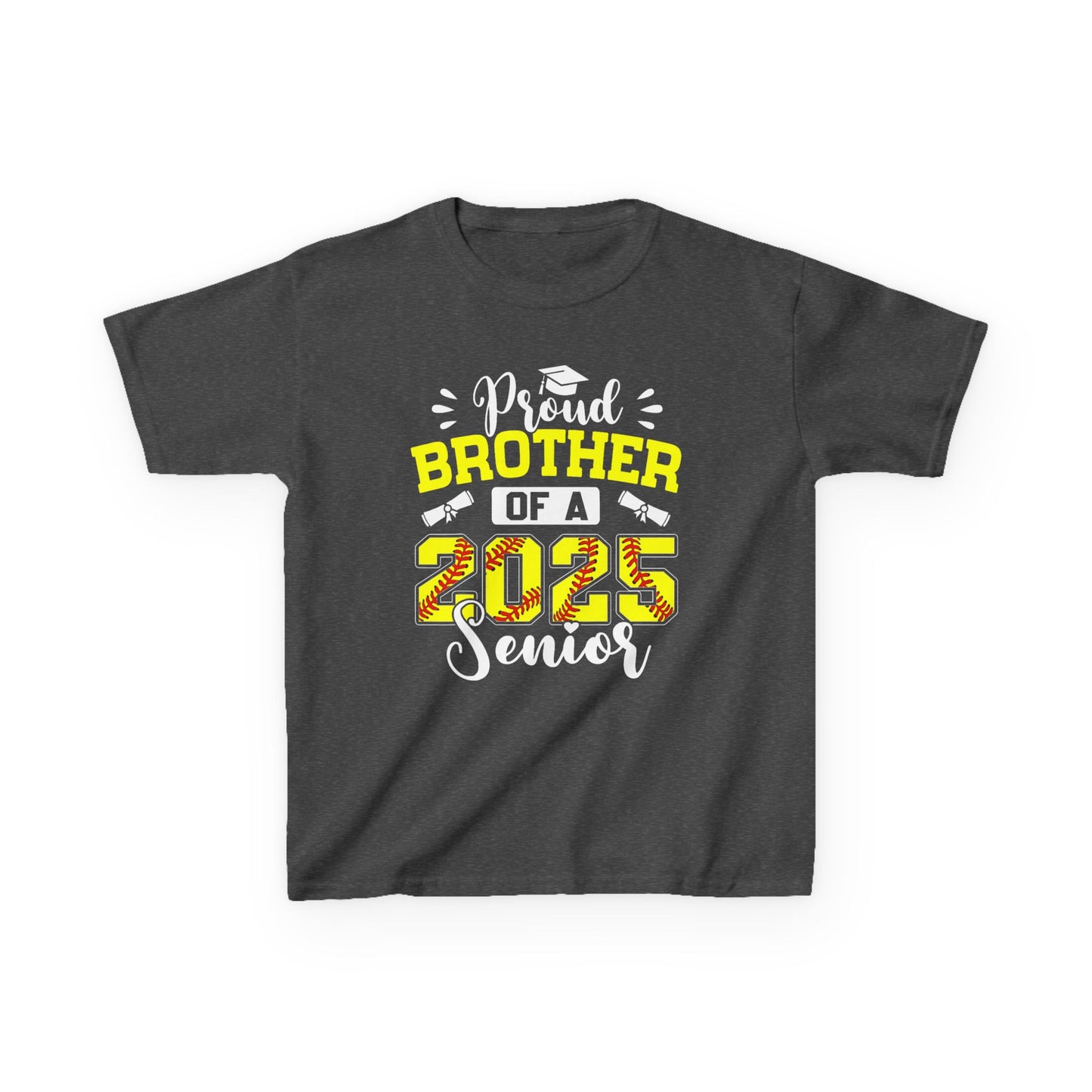Proud Brother Tee, Kids Graduation Shirt, Senior 2025 T-Shirt, Brother Gift, Family Celebration Top