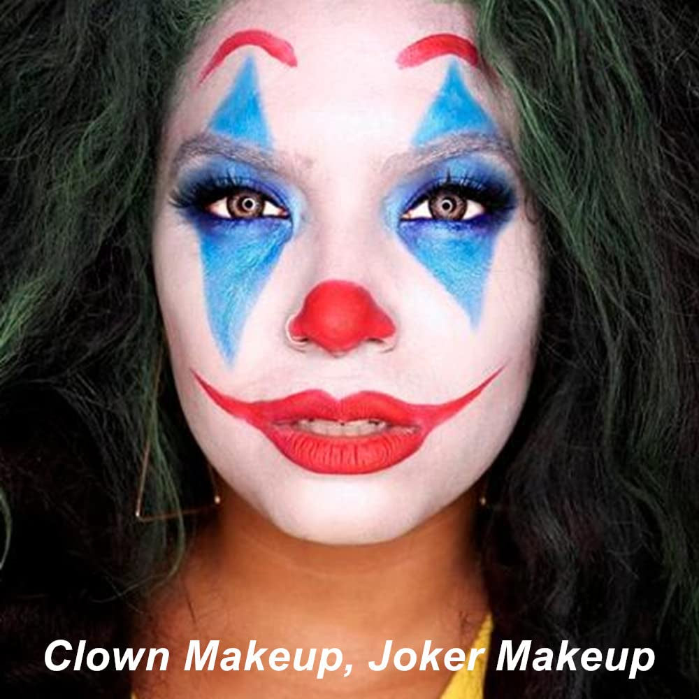 Red White Blue and Black Face Paint Kit, Sports Eye Black Stick for Football Baseball Softball, Independence Day Fourth/4Th of July Accessories, Patriotic USA Flag Face Paint