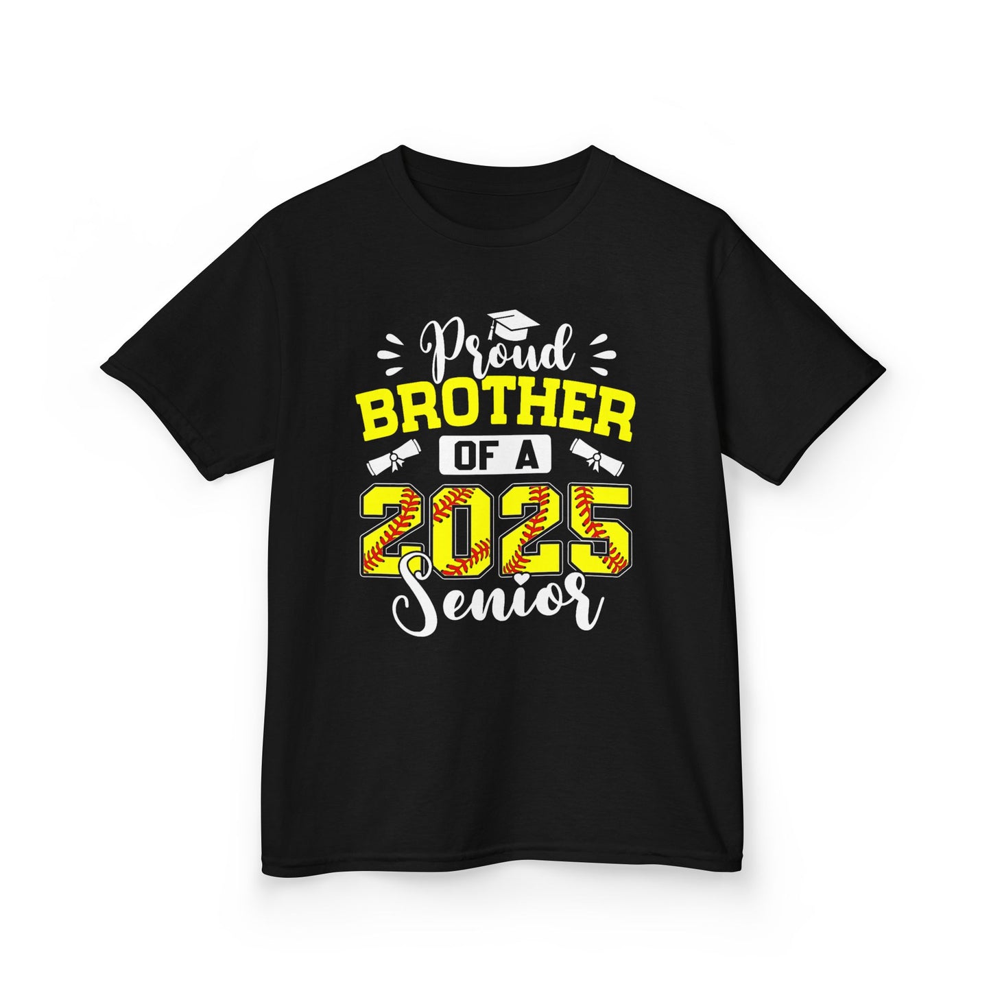 Proud Brother Tee, Kids Graduation Shirt, Senior 2025 T-Shirt, Brother Gift, Family Celebration Top