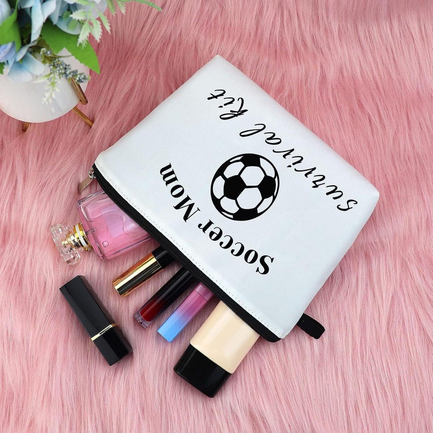 Soccer Mom Cosmetic Bag