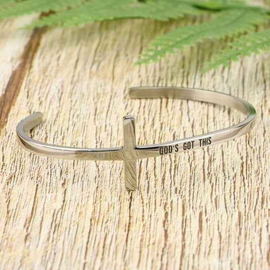  Rose Gold Gods Got This Bracelet