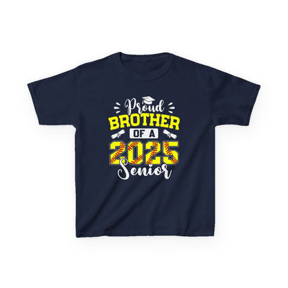 Proud Brother Tee, Kids Graduation Shirt, Senior 2025 T-Shirt, Brother Gift, Family Celebration Top