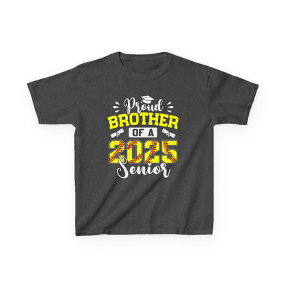 Proud Brother Tee, Kids Graduation Shirt, Senior 2025 T-Shirt, Brother Gift, Family Celebration Top