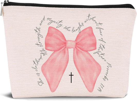 Christian Pink Bow Bag